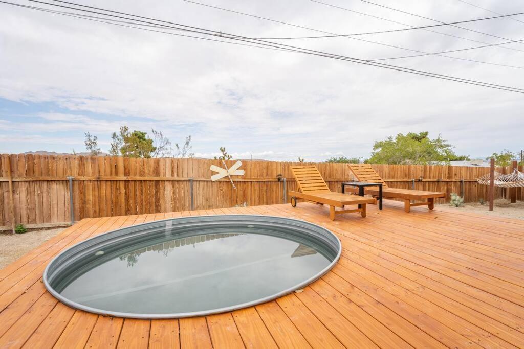 Palm Vista Retreat *Hot Tub/Cowboy Pool/Hammocks* Villa Joshua Tree Luaran gambar