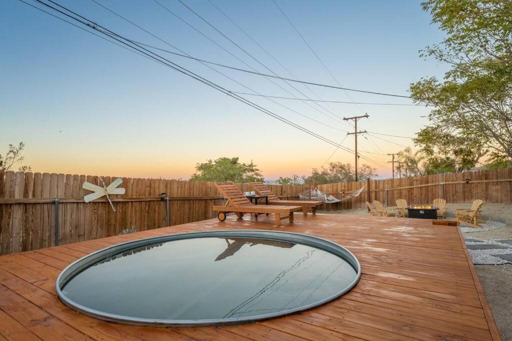 Palm Vista Retreat *Hot Tub/Cowboy Pool/Hammocks* Villa Joshua Tree Luaran gambar